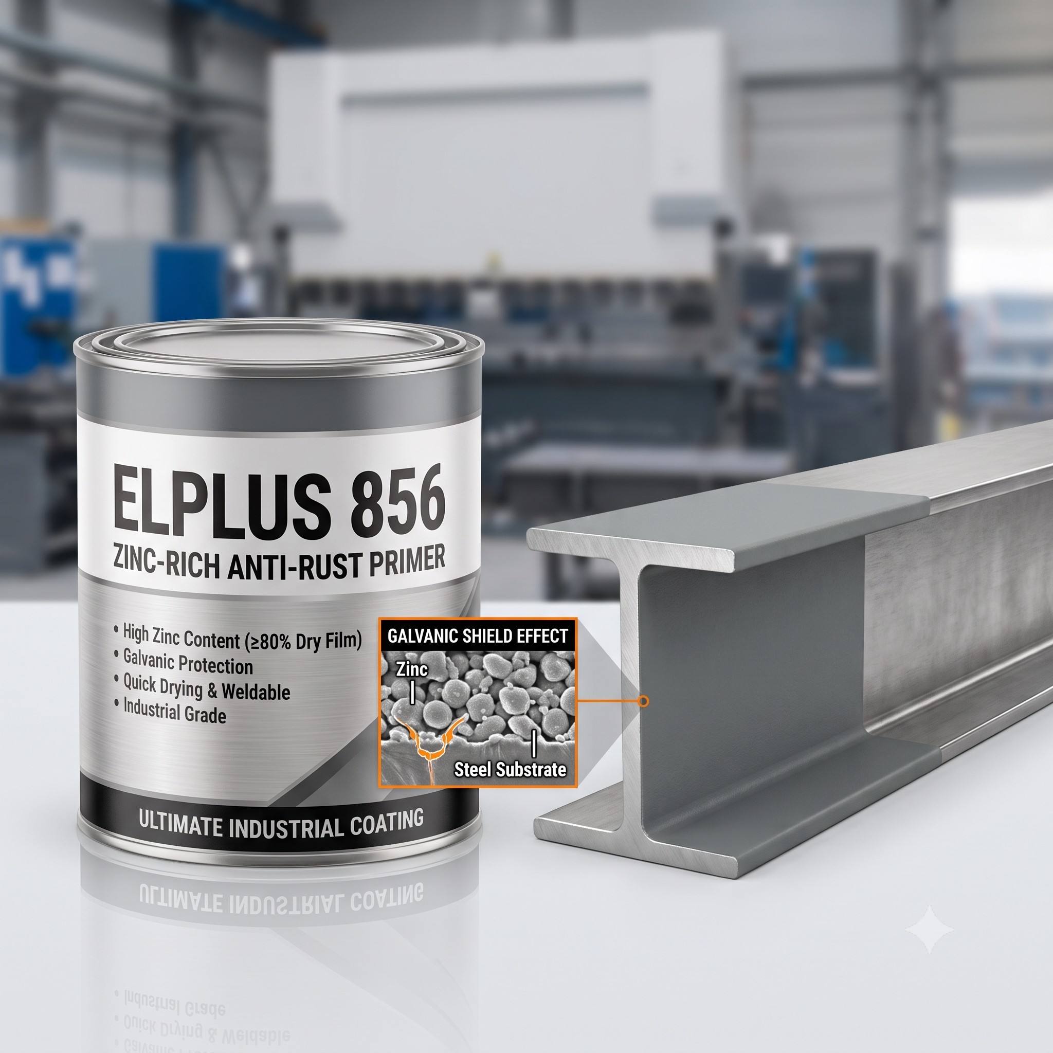 ELPLUS 856 鋅粉防鏽底漆塗料
