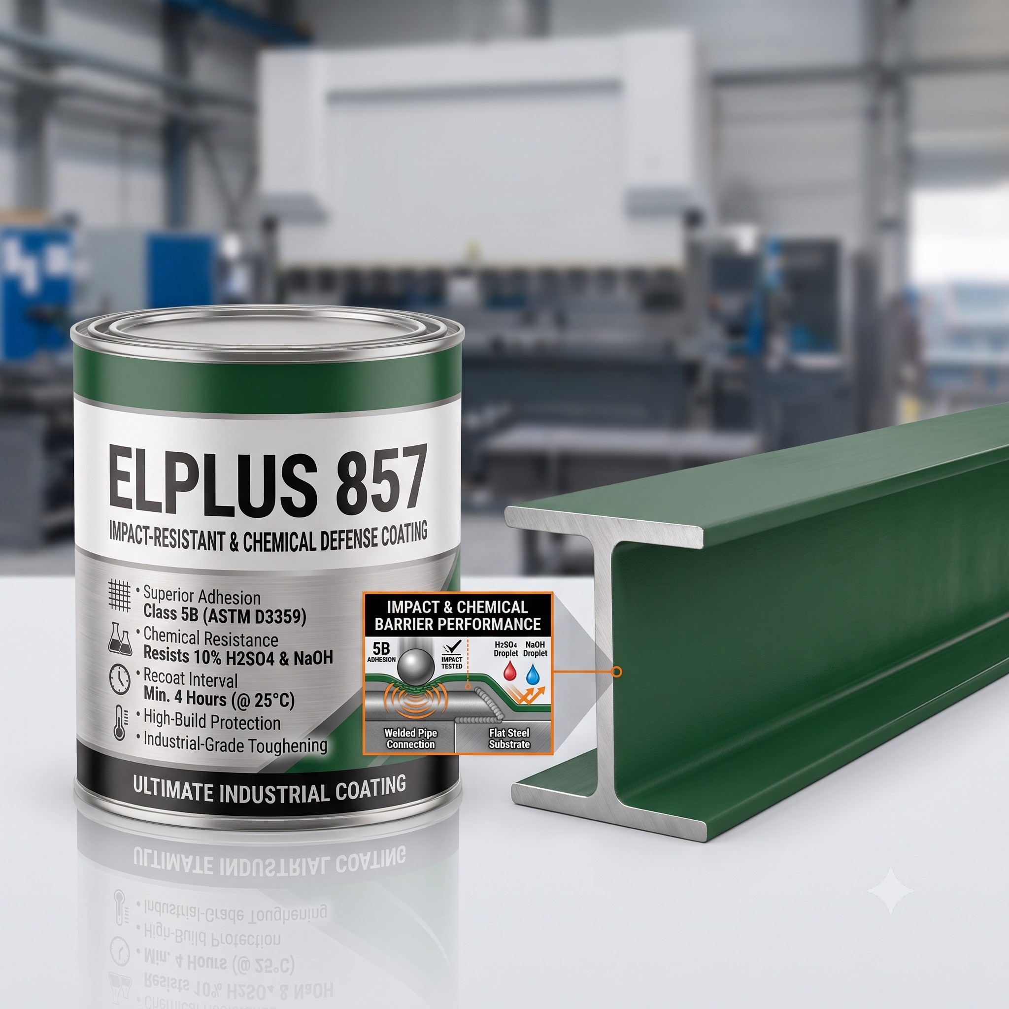 ELPLUS 857 耐衝擊防鏽塗料